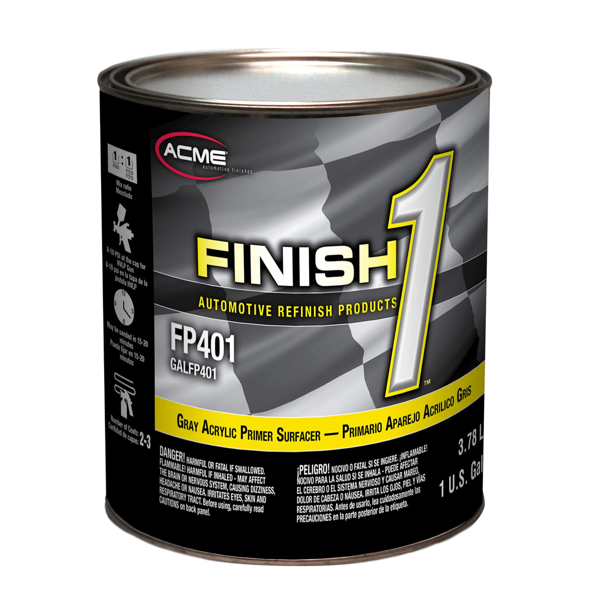 Amazon.com: 2 set Sherwin Williams FP401 Gray Acrylic Primer